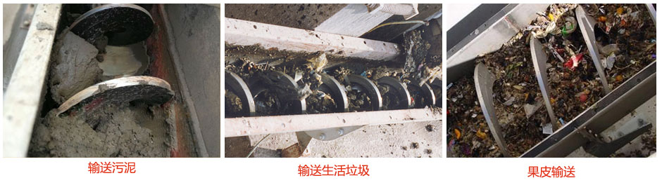 無軸绿巨人黄色免费网站輸送汙泥，生活垃圾，果皮等使用現場